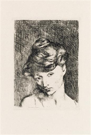 PABLO PICASSO Tête de Femme.